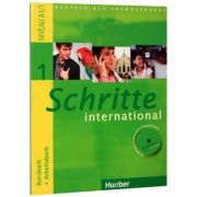 Schritte International 1 ( (A1/1 – Kursbuch + Arbeitsbuch + CD Audio) Auxiliare scolare. Auxiliare Clasele 9-12 imagine 2022