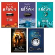 Set 5 volume Dan Brown, Editura Rao