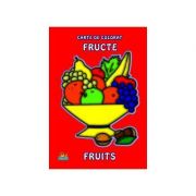 Fructe - carte de colorat