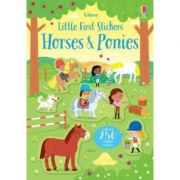Little First Stickers Horses and Ponies (Little First Stickers) – Kirsteen Robson Carte straina. Carti pentru copii imagine 2022