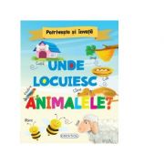 Potriveste si invata. Unde locuiesc animalele?