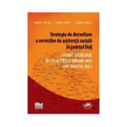 Strategia de dezvoltare a serviciilor de asistenta sociala in judetul Dolj. Studiu sociologic in localitatile urbane mici din judetul Dolj - Gabriel P