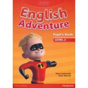 New English Adventure 2 Pupil’s Book + DVD – Tessa Lochowski, Anne Worrall librariadelfin.ro poza noua