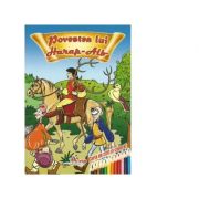 Povestea lui harap-alb. carte de citit si colorat