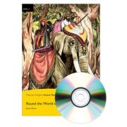 English Active Readers Level 2. Round the World in 80 Days Book + CD - Jules Verne