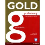 New Gold Preliminary Coursebook with CD-ROM Pack - Clare Walsh, Lindsay Warwick