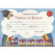Diploma scolara BOBOCEL II (DLFD003) librariadelfin.ro