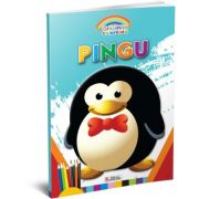 Gradinita coloreaza. pingu