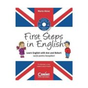 First Steps in English. Curs de limba engleza pentru clasa pregatitoare – Maria Alexe Auxiliare scolare. Auxiliare Clasa Pregatitoare. Limba moderna imagine 2022