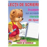 Lectii de scriere. Invatam sa scriem litere de tipar