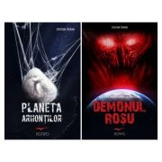 Pachet Demonul Rosu si Planeta Arhontilor, autor Cristian Terran librariadelfin.ro imagine 2022