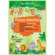 Planse didactice. literele alfabetului, grupurile de sunete