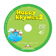 Curs limba engleza Happy Rhymes 2 DVD – Jenny Dooley, Virginia Evans Carte straina. Carte Scolara imagine 2022