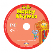 Curs limba engleza Hello Happy Rhymes DVD - Jenny Dooley, Virginia Evans