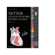 Netter Atlas de anatomie pentru colorat (editia a doua) – Frank H. Netter, John T. Hansen librariadelfin.ro