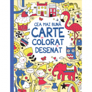 Cea mai buna carte de colorat si desenat - lucy bowman