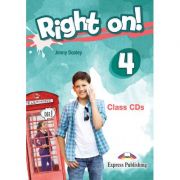 Curs limba engleza Right On 4 Audio Set 3 CD – Jenny Dooley librariadelfin.ro imagine 2022 cartile.ro