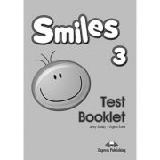 Curs Limba Engleza Smiles 3 Teste – Jenny Dooley, Virginia Evans Auxiliare scolare. Auxiliare Clasele 1-4 imagine 2022