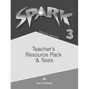 Curs limba engleza Spark 3 Monstertrackers Material aditional pentru profesor si teste - Virginia Evans, Jenny Dooley
