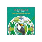 Mandale. animale. carte de colorat pentru copii