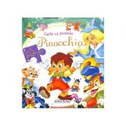 Pinocchio. Carte cu puzzle