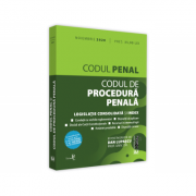 Codul penal si codul de procedura penala - noiembrie 2020 editie tiparita pe hartie alba - dan lupascu