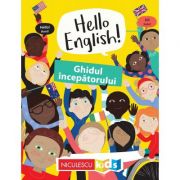 Hello English! Ghidul incepatorului - Sam Hutchinson, Emilie Martin imagine libraria delfin 2021