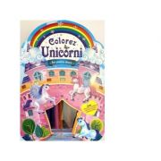 Colorez unicorni. set pentru desen - brijbasi
