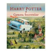 Harry Potter si Camera Secretelor, editie ilustrata – J. K. Rowling librariadelfin.ro poza noua
