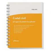 Codul civil si Legea de punere in aplicare. Actualizat la 8 ianuarie 2021 – spiralat imagine libraria delfin 2021