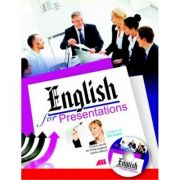 English for presentations. CD inclus – Marion Grussendorf Enciclopedii Dictionare si Atlase. Dictionare imagine 2022