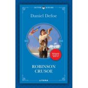 Robinson Crusoe - Daniel Defoe imagine libraria delfin 2021