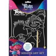 Trolls 2 Scratch Art Set – set imagini razuibile Carti pentru Premii Scolare. Beletristica. Carti pentru copii imagine 2022