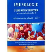 Imunologie. Curs universitar pentru studentii anului 3 – Ileana Constantinescu anului poza 2022
