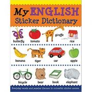 My english sticker dictionary (language sticker books) - catherine bruzzone, louise millar
