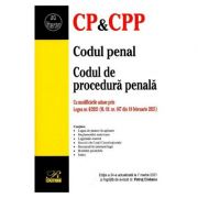 Codul penal. Codul de procedura penala Act. 7 martie 2021