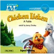 Literatura adaptata pentru copii Chicken Licken DVD - Jenny Dooley