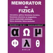 Memorator de Fizica. Liceu – Vasile Stef librariadelfin.ro imagine 2022