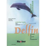 Delfin, Lehrbuch + Arbeitsbuch Teil 1 mit integrierter Audio-CD Lektionen 1–7 - Jutta Muller