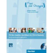 Fit furs goethe-zertifikat a2 fit in deutsch lehrbuchmit audio-cd deutschprufung fur jugendliche - frauke van der werff, brigitte schaefer