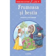 Frumoasa si bestia. Poveste cu pictograme. Citesc cu ajutor (Nivelul 1) librariadelfin.ro imagine 2022