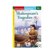 Graded reader shakespeare tragedies with mp3 cd level b1. 2 british english. retold - william shakespeare