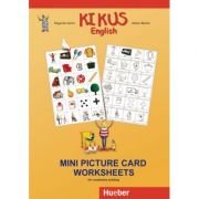 KIKUS Englisch Mini Picture Card Worksheets for vocabulary building - Edgardis Garlin, Stefan Merkle