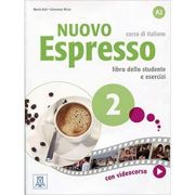 Nuovo Espresso 2 (libro + DVD)/Expres nou 2 (carte + DVD). Curs de italiana A2. Carte si exercitii pentru elevi – Maria Balì, Giovanna Rizzo