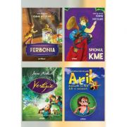 Pachet de autor ioana nicolaie ( arik, ferbonia, vertijia, spionul kme) - ioana nicolaie