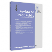 Revista de drept public nr. 3-4/2020 - Nicolae Popa