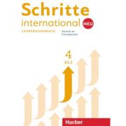 Schritte international Neu 4 Lehrerhandbuch – Susanne Kalender librariadelfin.ro imagine 2022