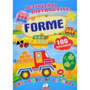 Activitati distractive. forme. 100 autocolante