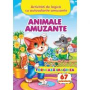Animale amuzante - formeaza imaginea