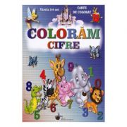 Coloram Cifrele, 2-6 ani librariadelfin.ro
